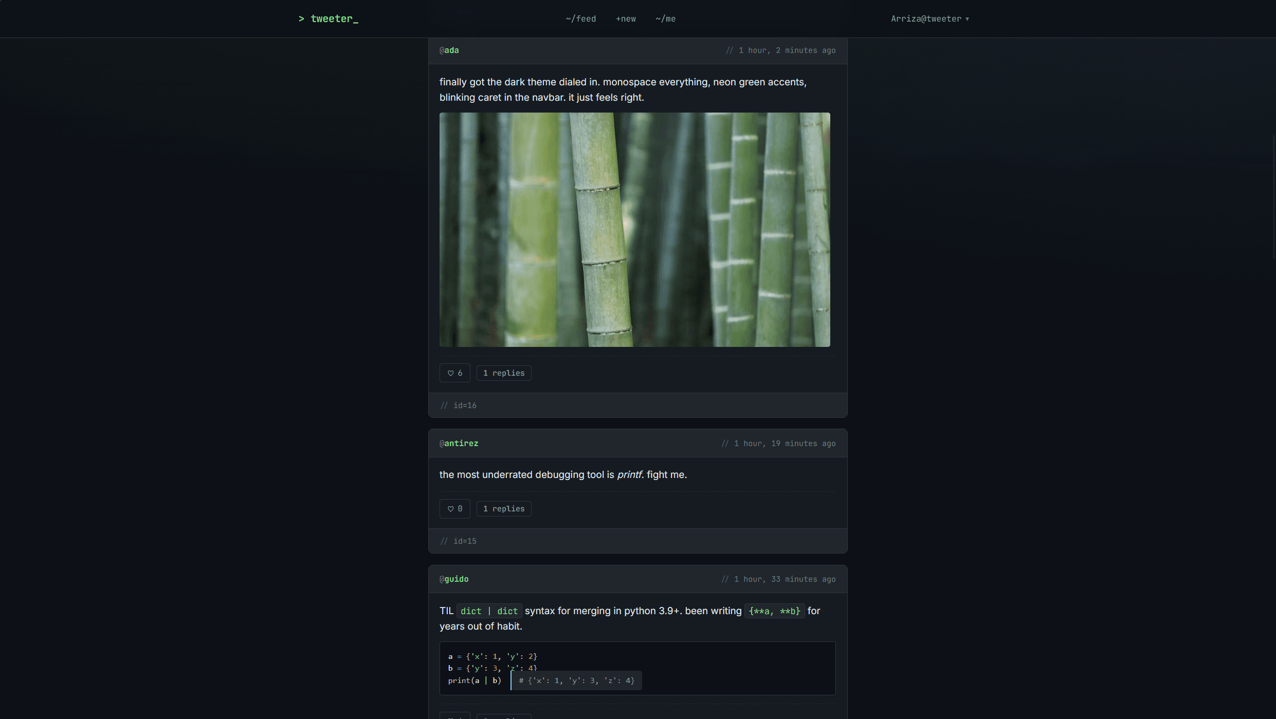 Feed